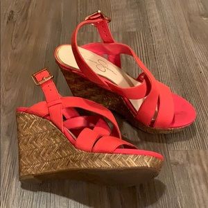 Jessica Simpson wedge sandals